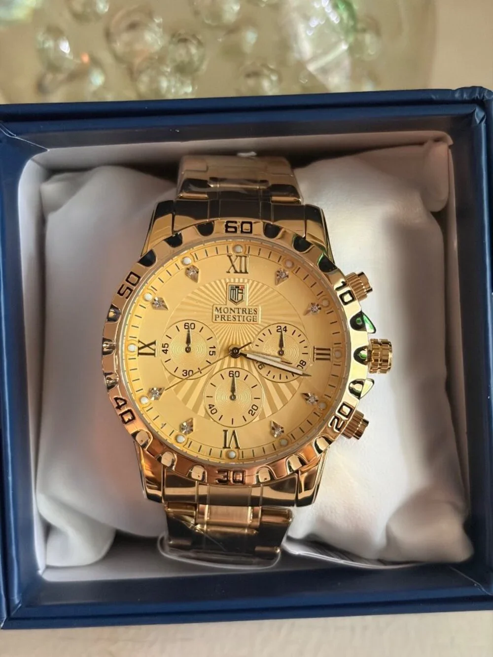 Montres Prestige X Invicta Men's Watch - 43.5mm, Gold (MPW-0312)